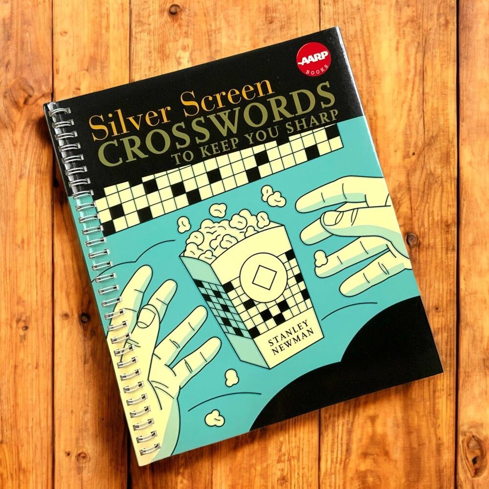 Puzzle Books Silver Screen Crosswords To Keep You Sharp By AARP